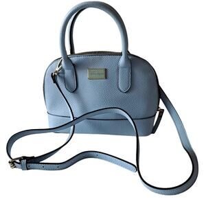 Nanette Labore Blue Cute Mini Faux Leather Shoulder & Handle Bag